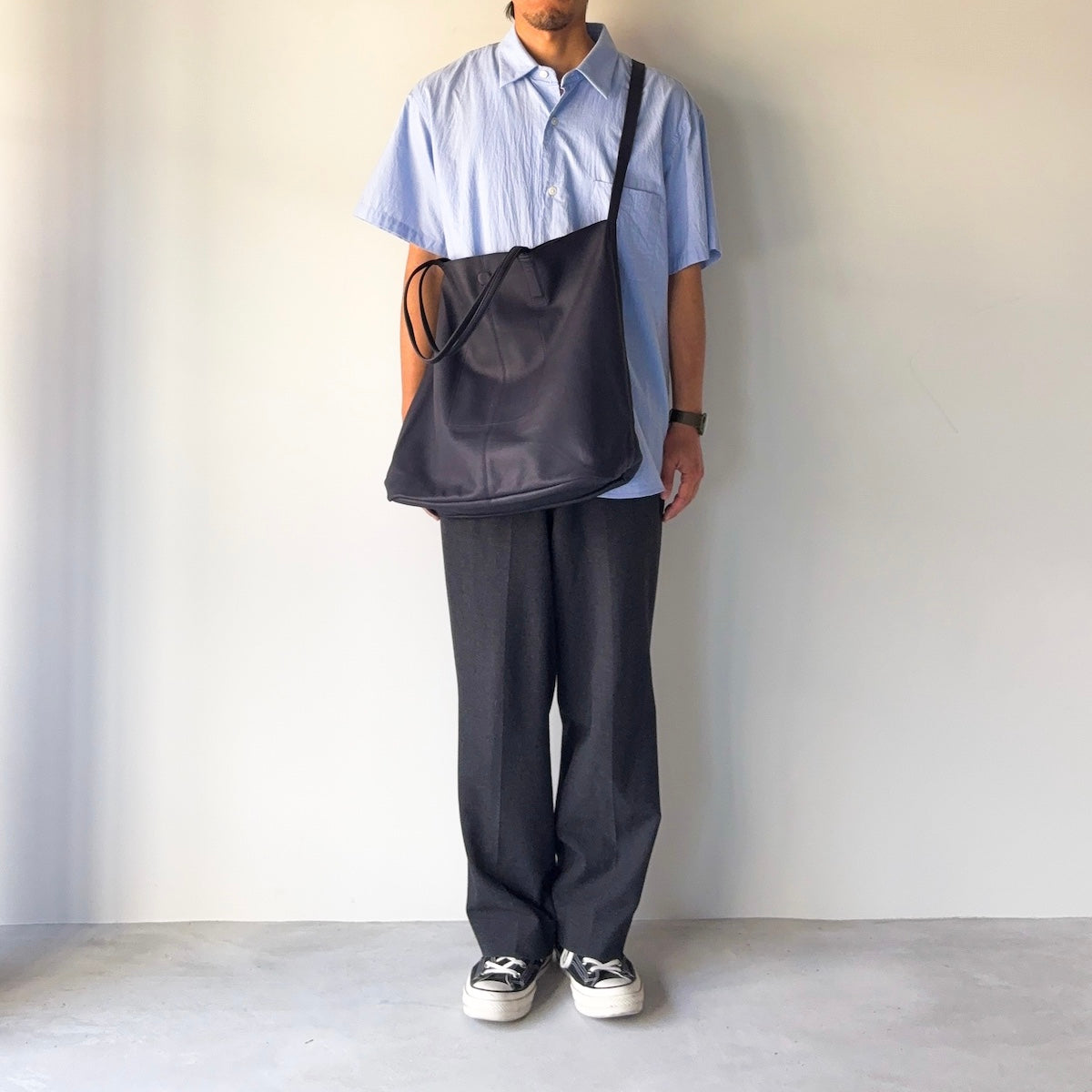 morphee / 3way Large Tote / NAVY