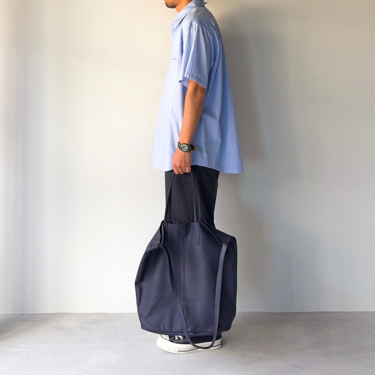 morphee / 3way Large Tote / NAVY