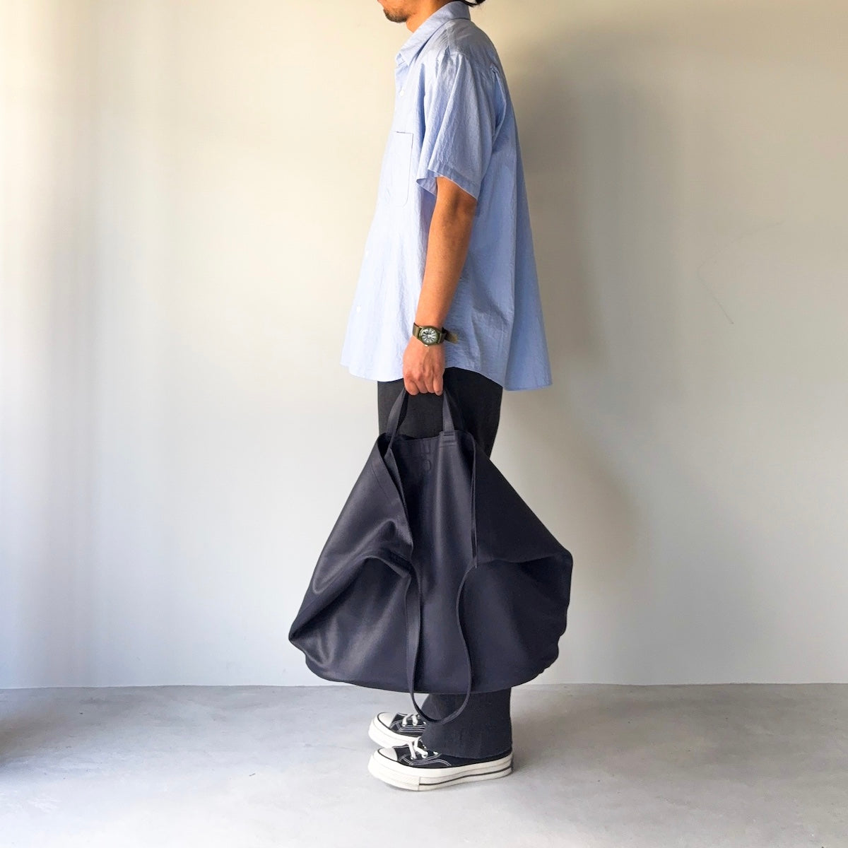 morphee / Double Tote XXL / NAVY