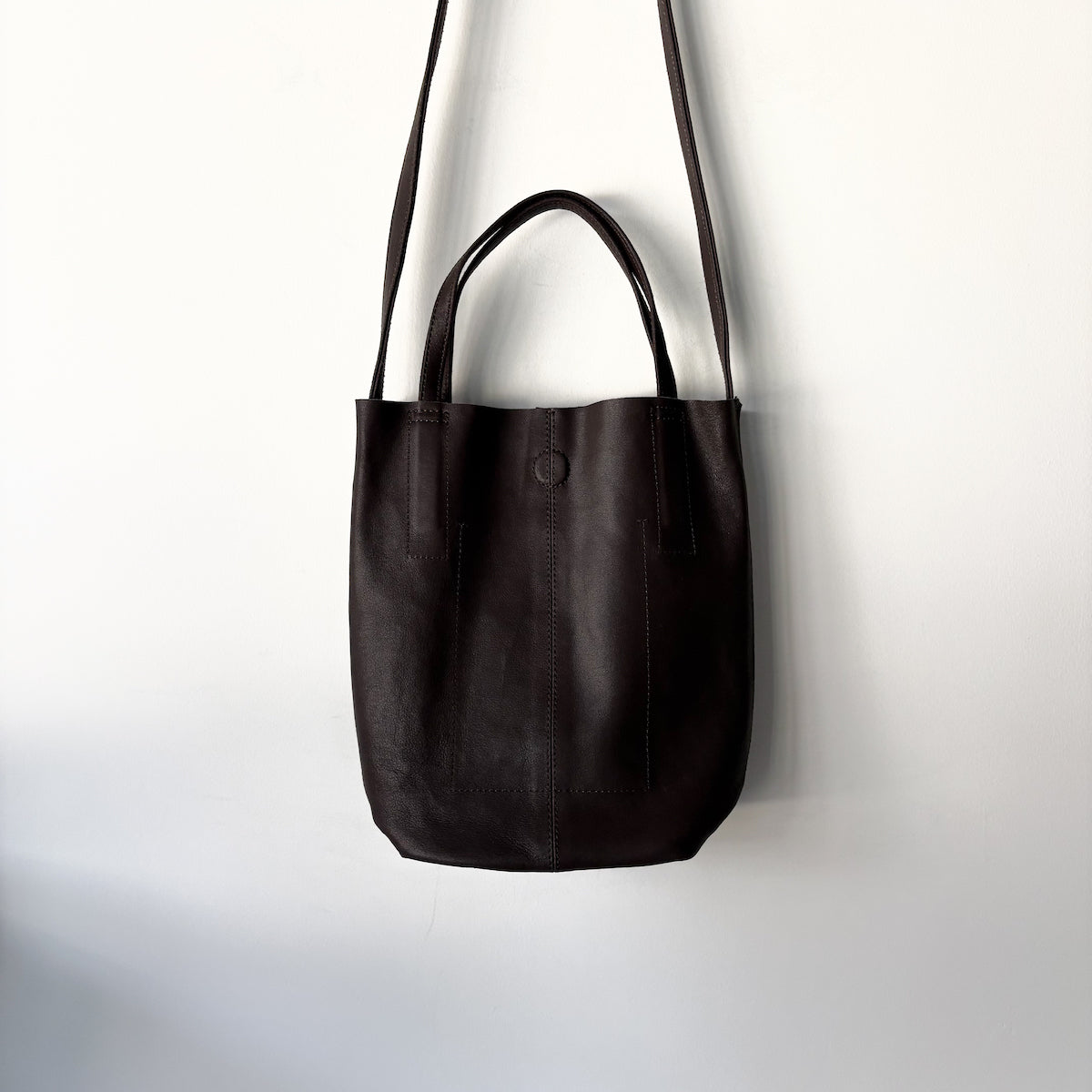 morphee / 2way Small Tote / Dark Choco