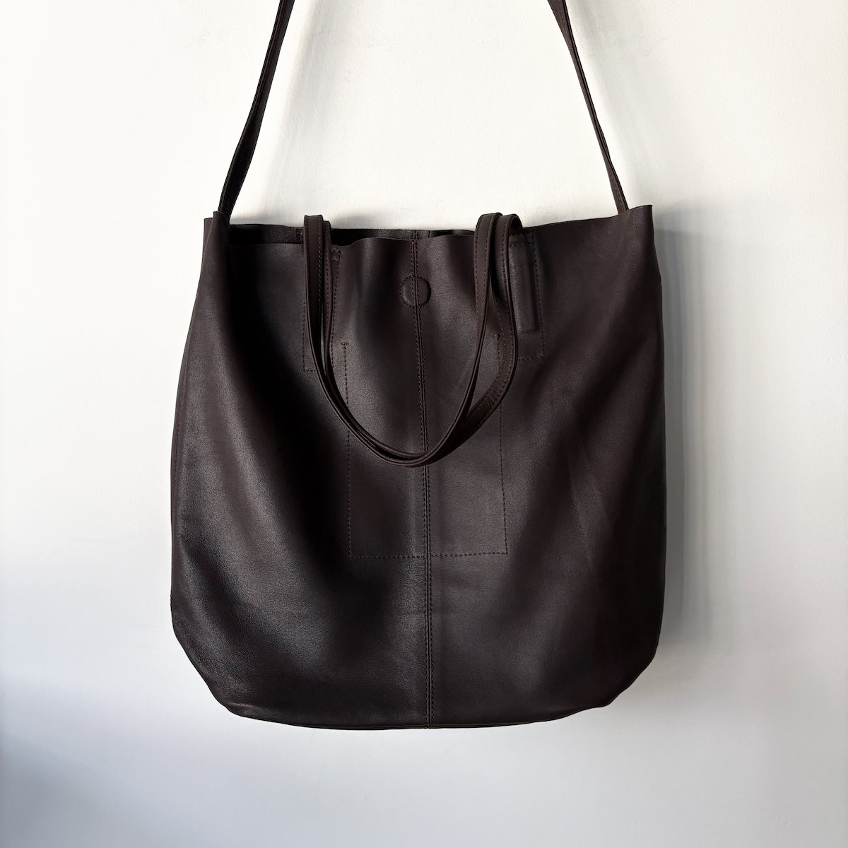 morphee / 3way Medium Tote / Dark Choco