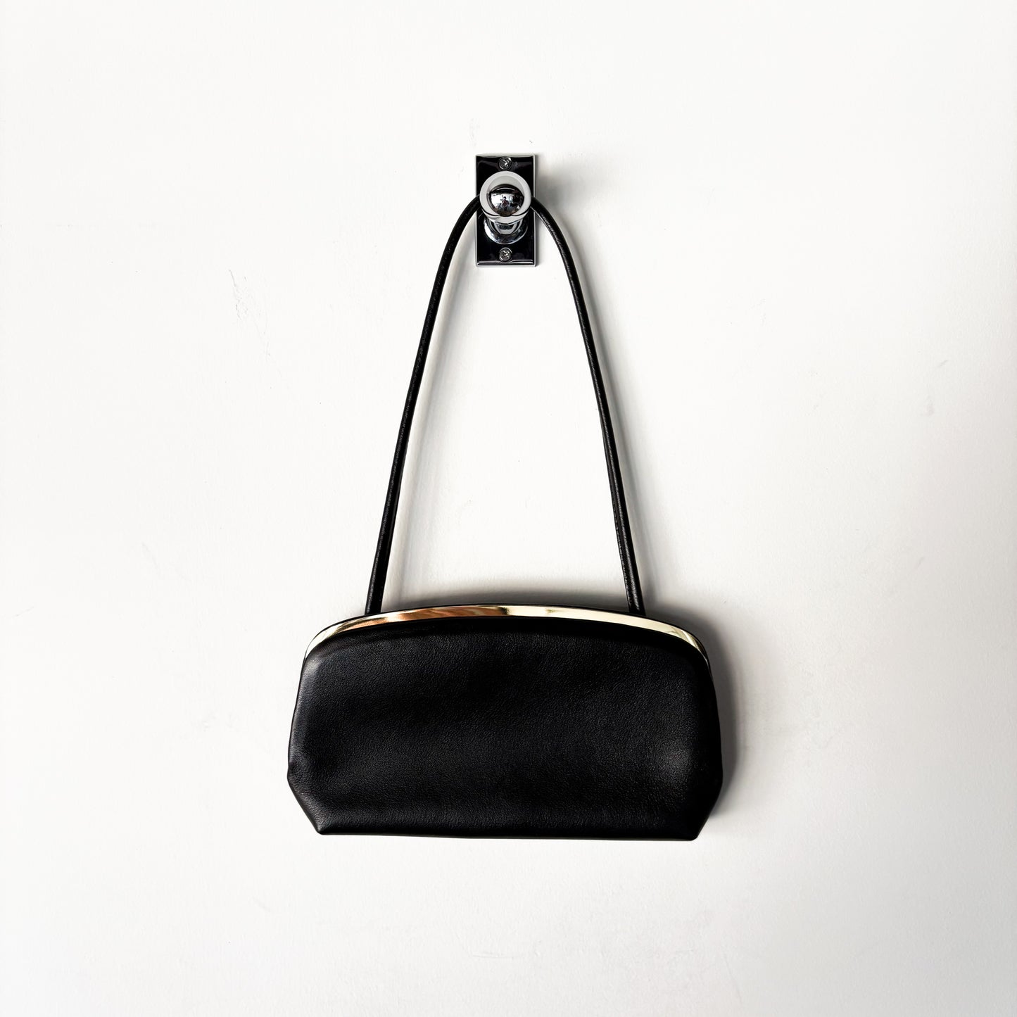 morphee SAC À MAIN / Framed One Shoulder Bag / BLACK（GOLD）