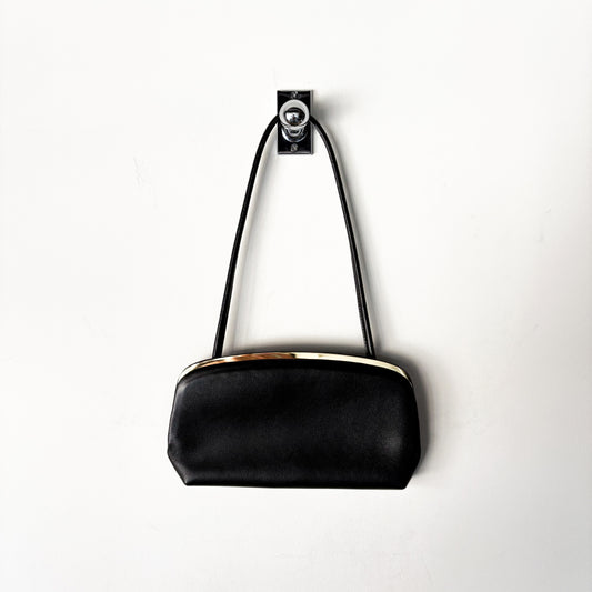 morphee SAC À MAIN / Framed One Shoulder Bag / BLACK（GOLD）