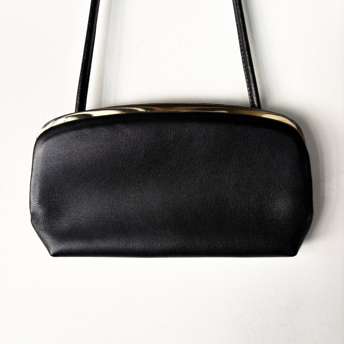 morphee SAC À MAIN / Framed One Shoulder Bag / BLACK（GOLD）