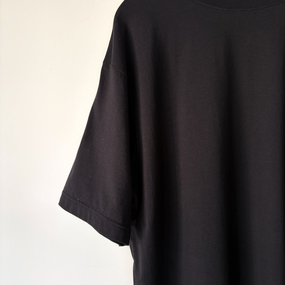 CIOTA / Crew Neck S/S T-Shirt / BLACK