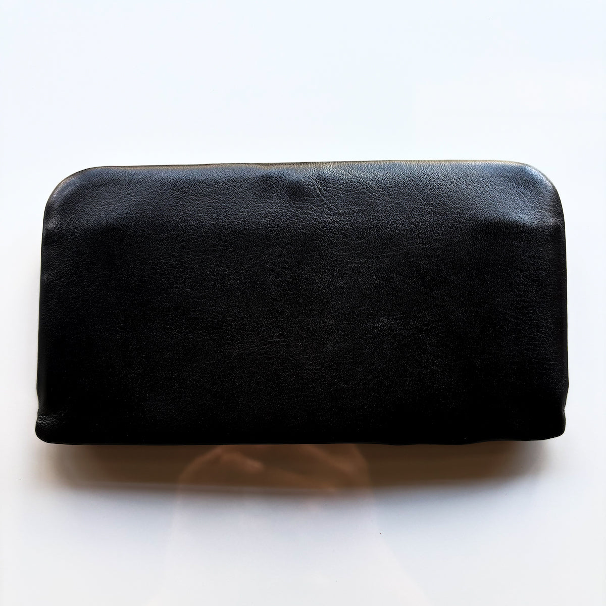 morphee SAC À MAIN / Framed Leather Long Wallet / BLACK（SILVER）