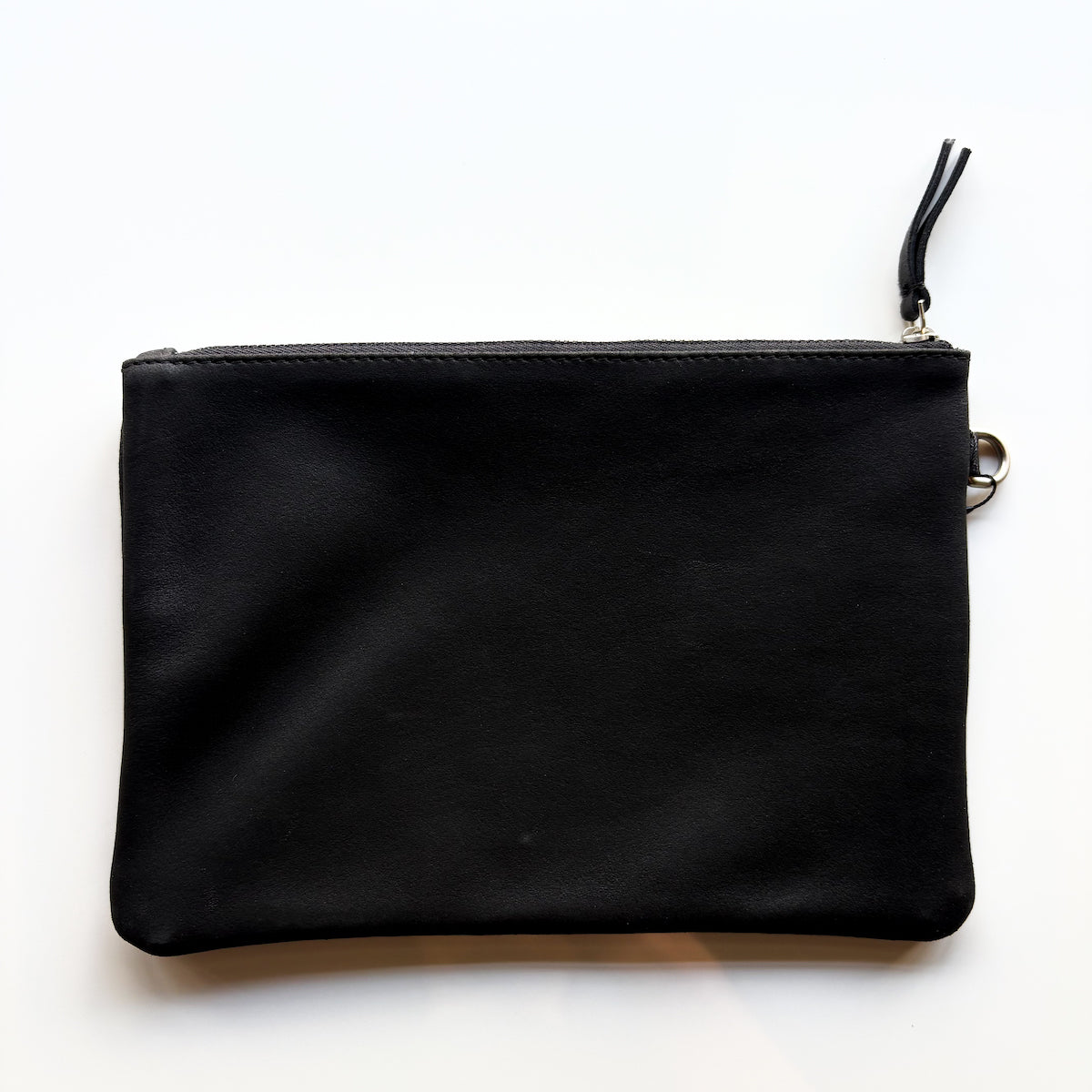 morphee / STRAP LEATHER POUCH / BLACK