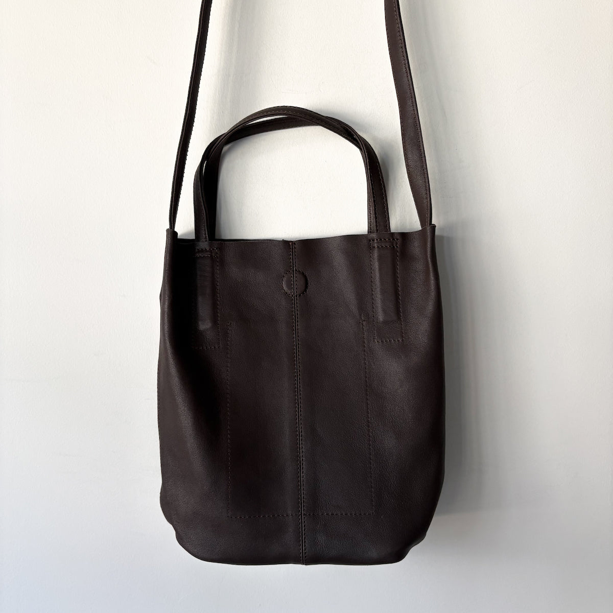 morphee / 2way Small Tote(L Shoulder) / Dark Choco