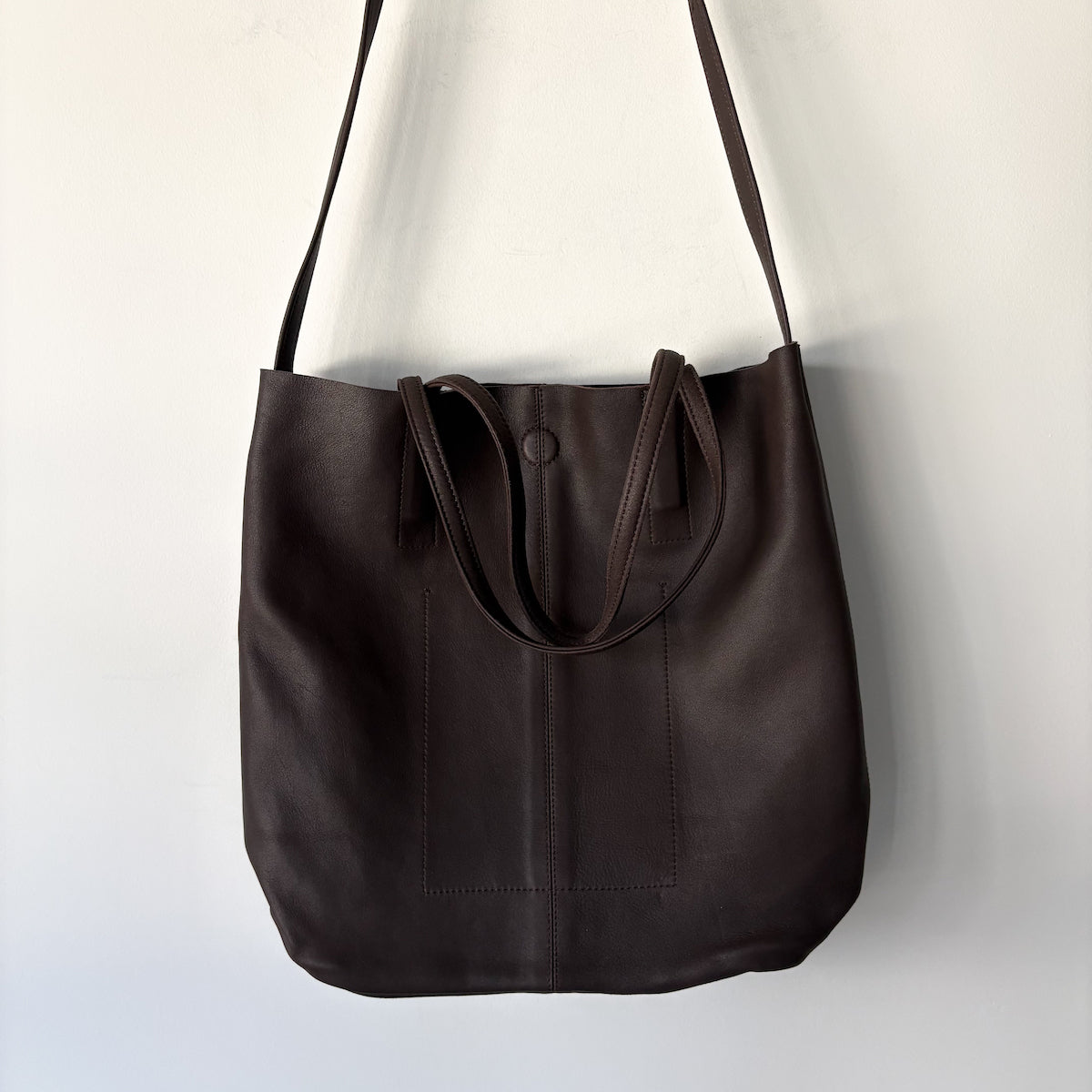 morphee / 3way Medium Tote(L Shoulder) / Dark Choco