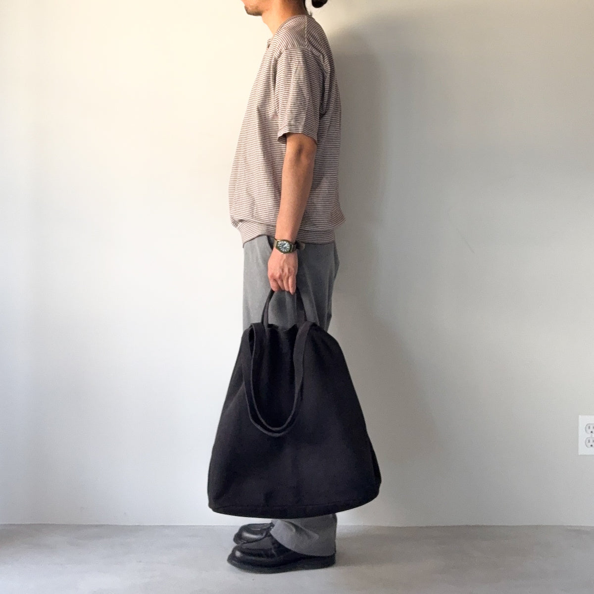 morphee / Double Tote XXL / CHARCOAL