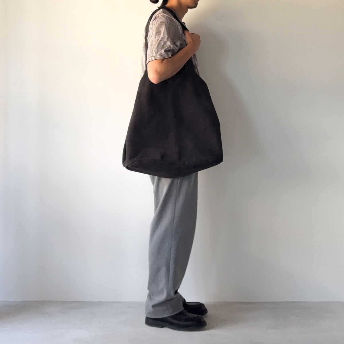 morphee / Double Tote XXL / CHARCOAL