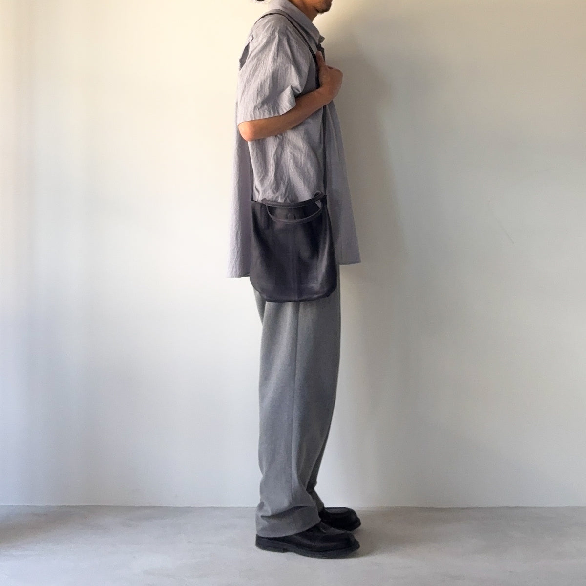 morphee / 2way Small Tote(L Shoulder) / NAVY