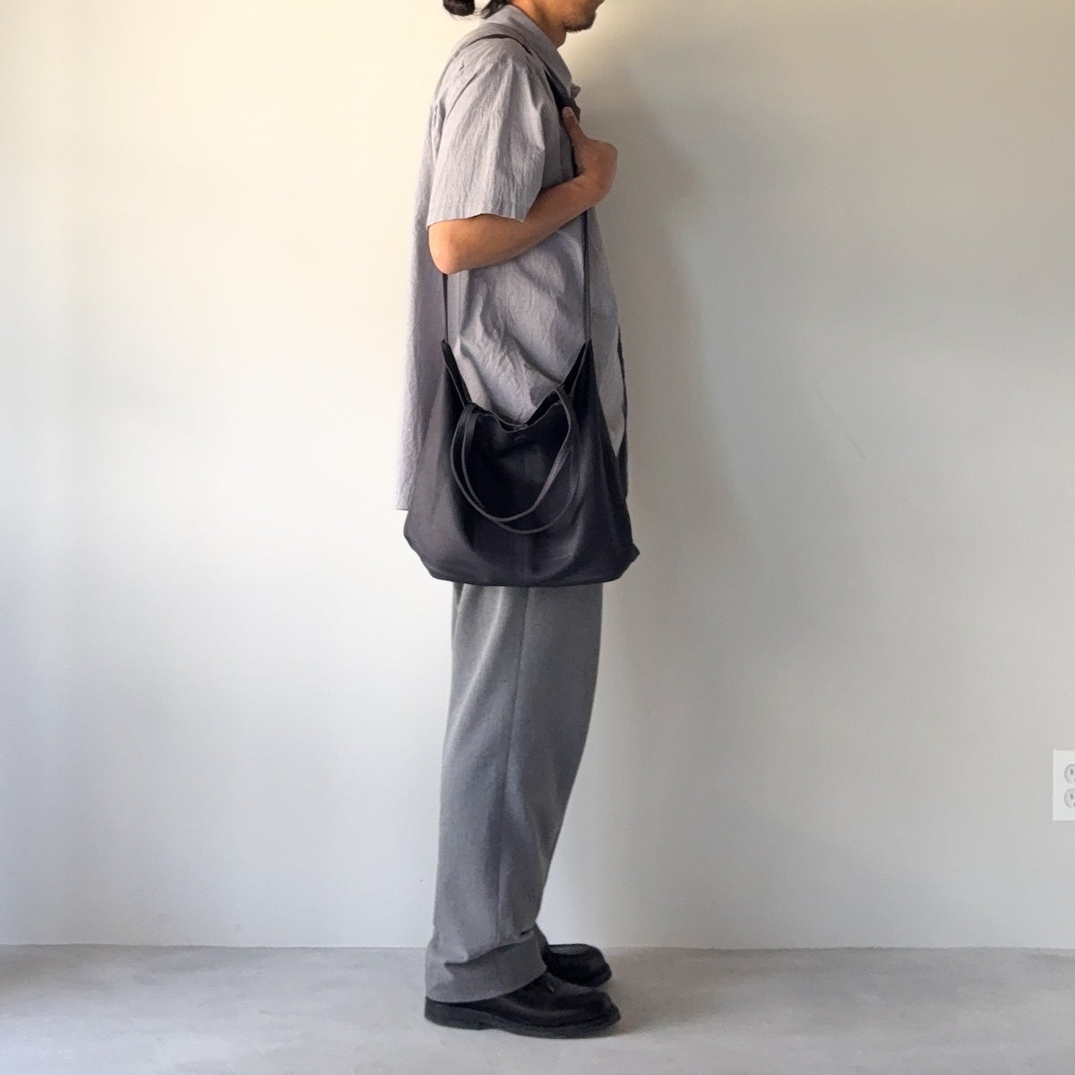 morphee / 3way Medium Tote(L Shoulder) / NAVY