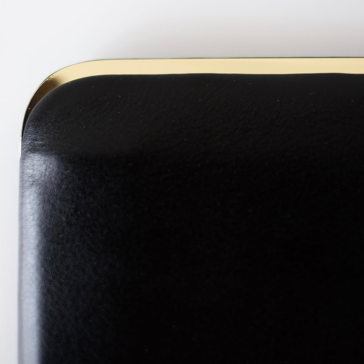 morphee SAC À MAIN / Framed Leather Long Wallet / BLACK（GOLD）