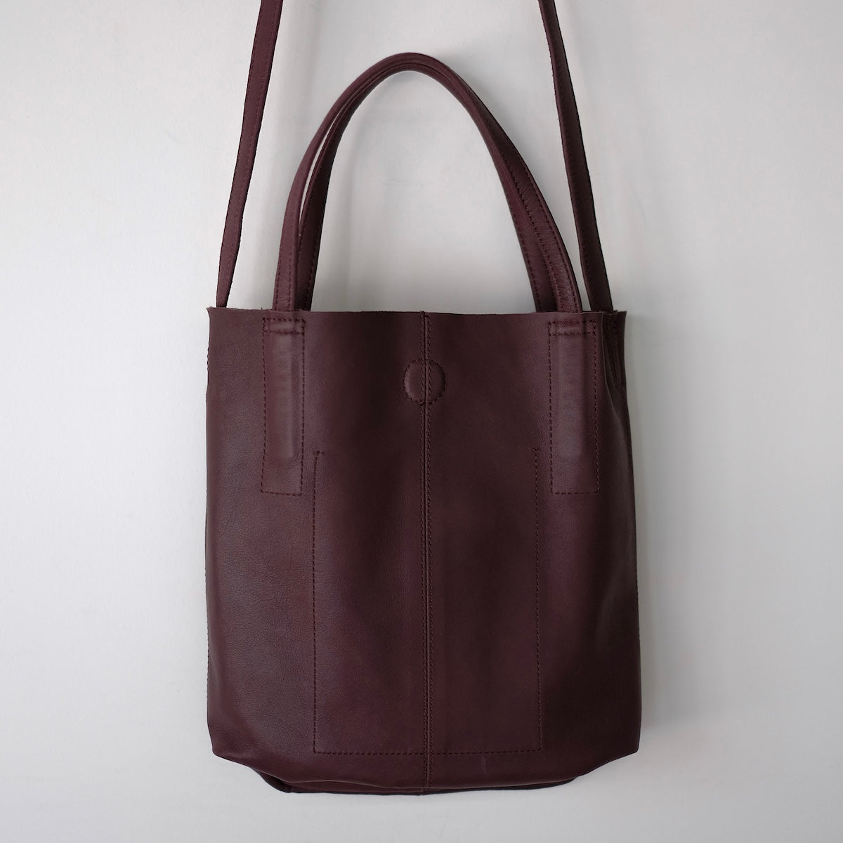 morphee / 2way Small Tote / BURGUNDY