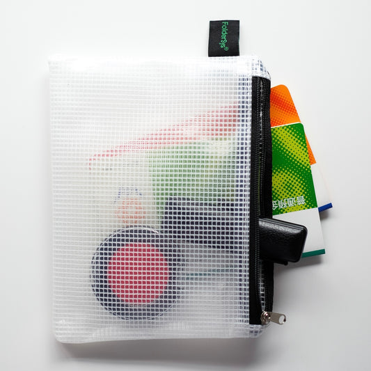 FolderSys/Multi Compartment Zip Bag A6