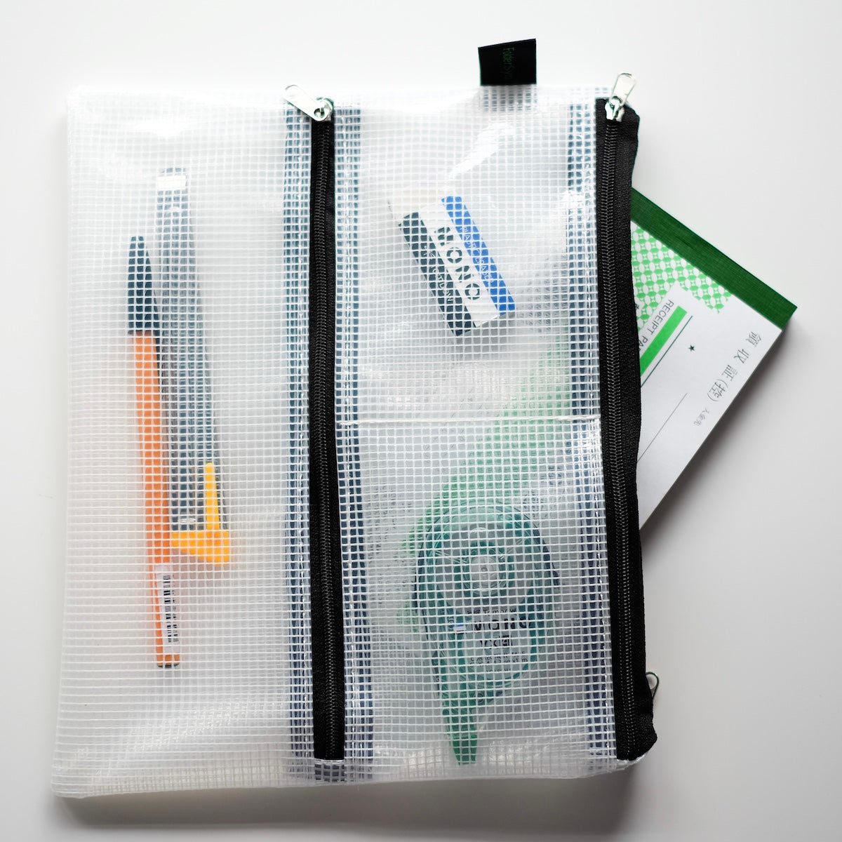 FolderSys/Multi Compartment Zip Bag A5