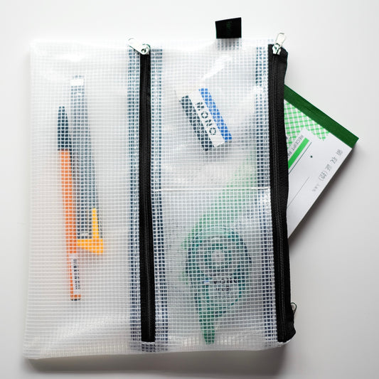 FolderSys/Multi Compartment Zip Bag A5