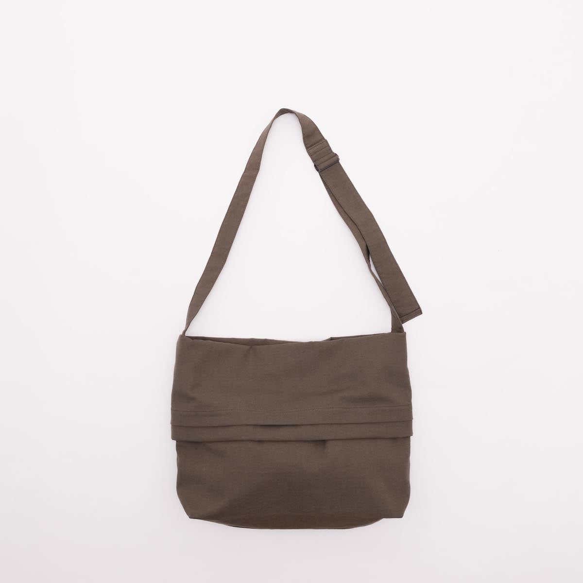 KaILI / COTTON HEMP TRANSFORM BAG M / BROWN
