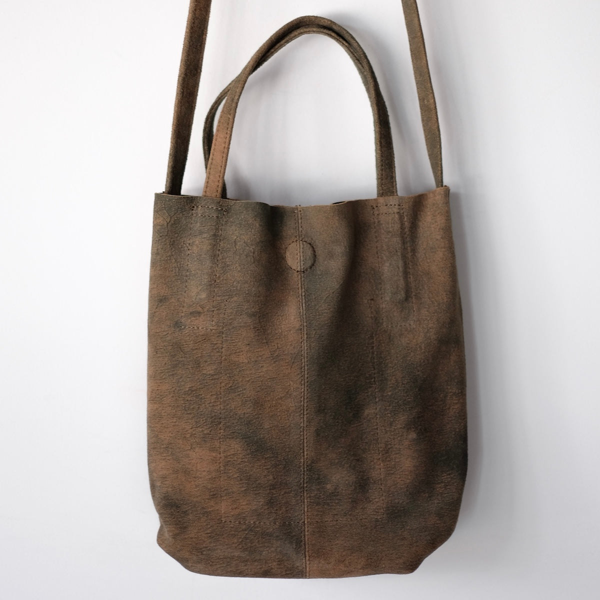 morphee / 2way Small Tote / Rust Brown