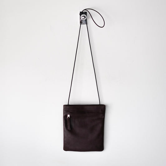 morphee / MINI SHOULDER POUCH / Dark Choco