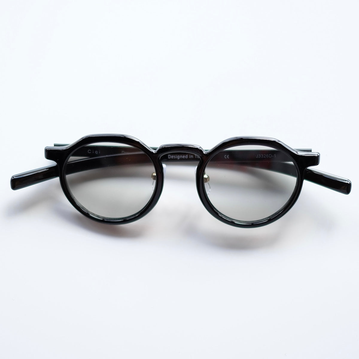 ciqi / Damon Sunglasses / Black x Light Gray Lenses