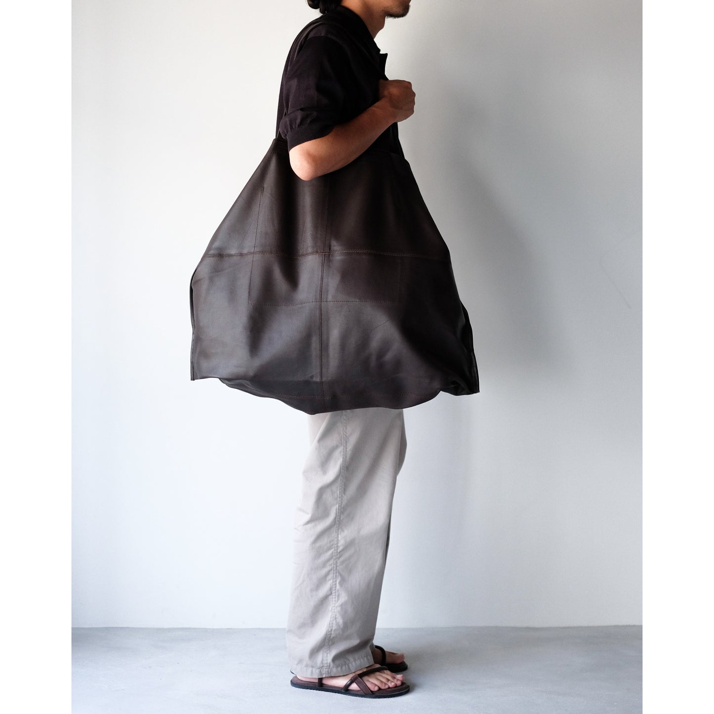 morphee / Magnum Tote / Dark Choco