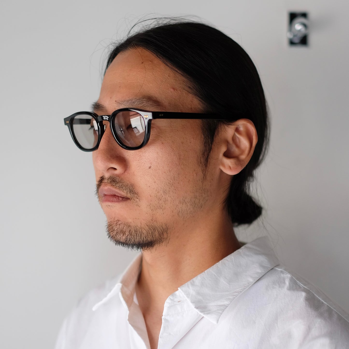 ciqi / Beck Sunglasses / Black x Light Gray Lenses