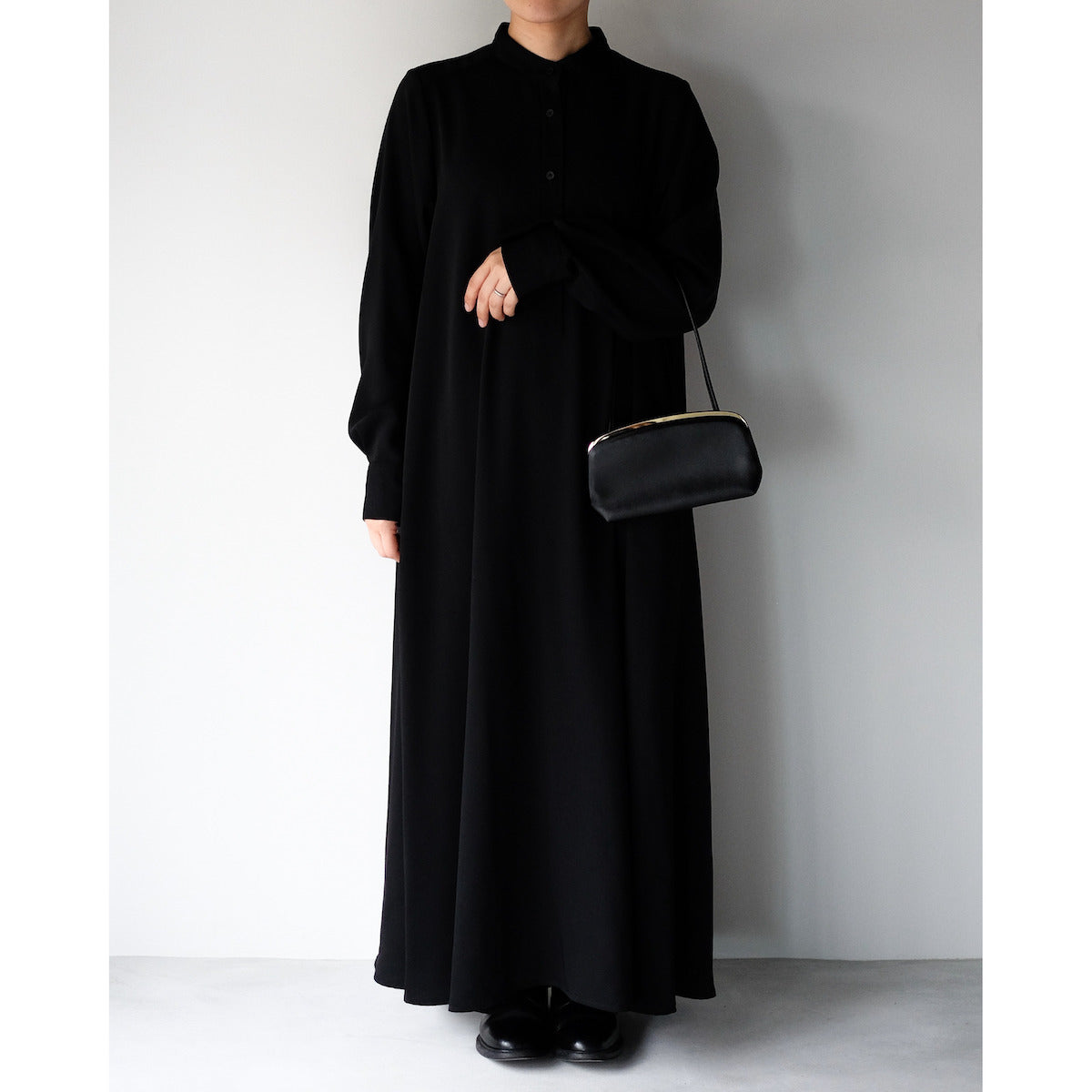 morphee SAC À MAIN / Framed One Shoulder Bag / BLACK（GOLD）