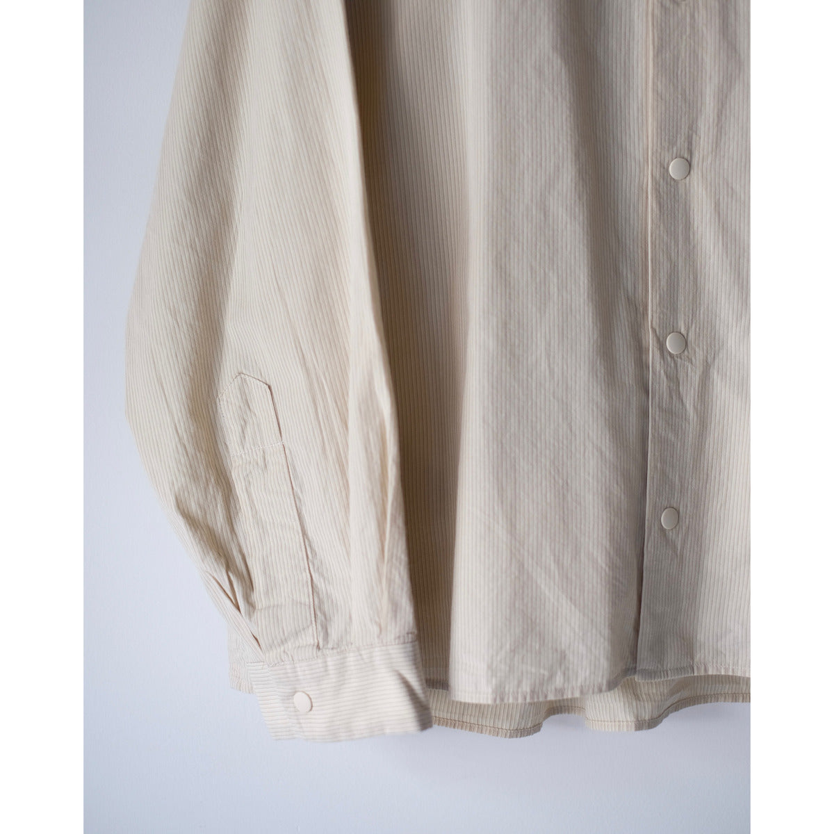 YAECA / Relax Square Comfort Shirt / KHAKI-ST