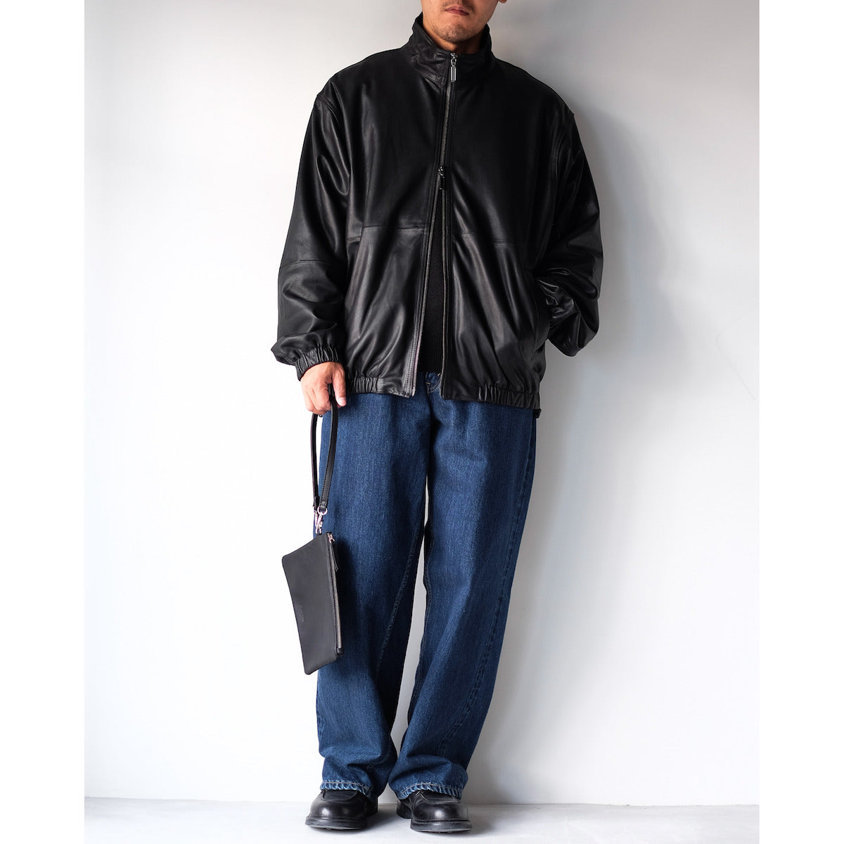 CIOTA / Baggy 5 Pocket Pants / Dark Blue