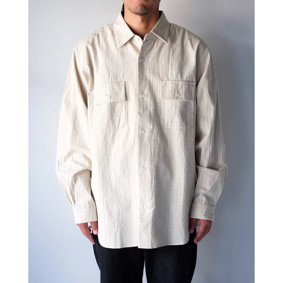 YAECA / Flap Shirt / KUSAKI-CH