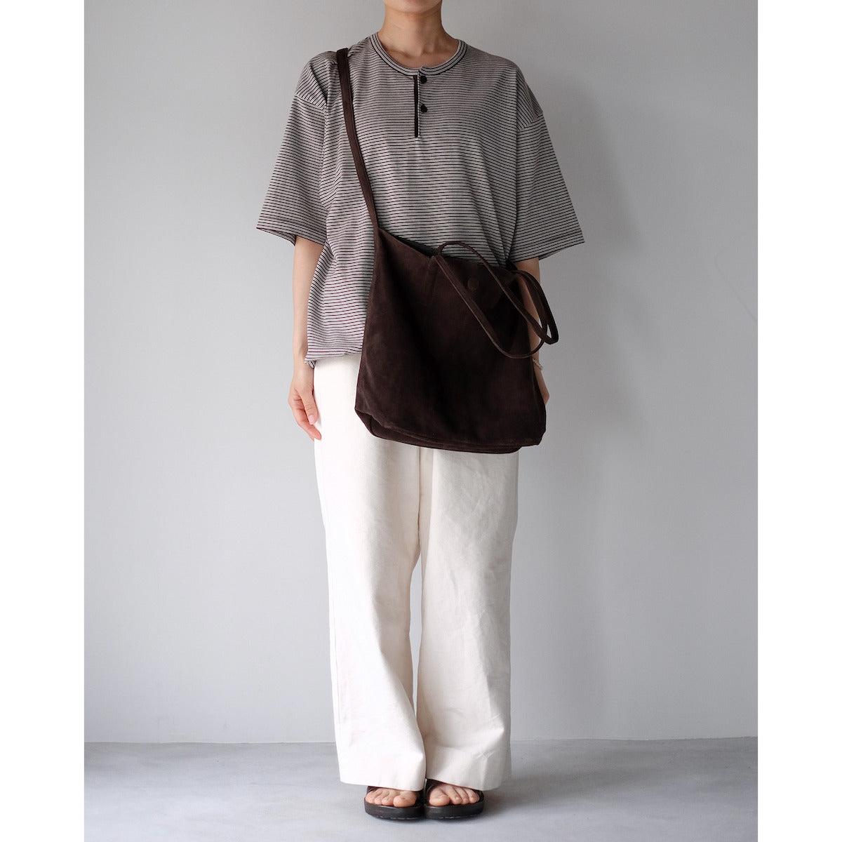 morphee / 3way Medium Tote / Dark Choco