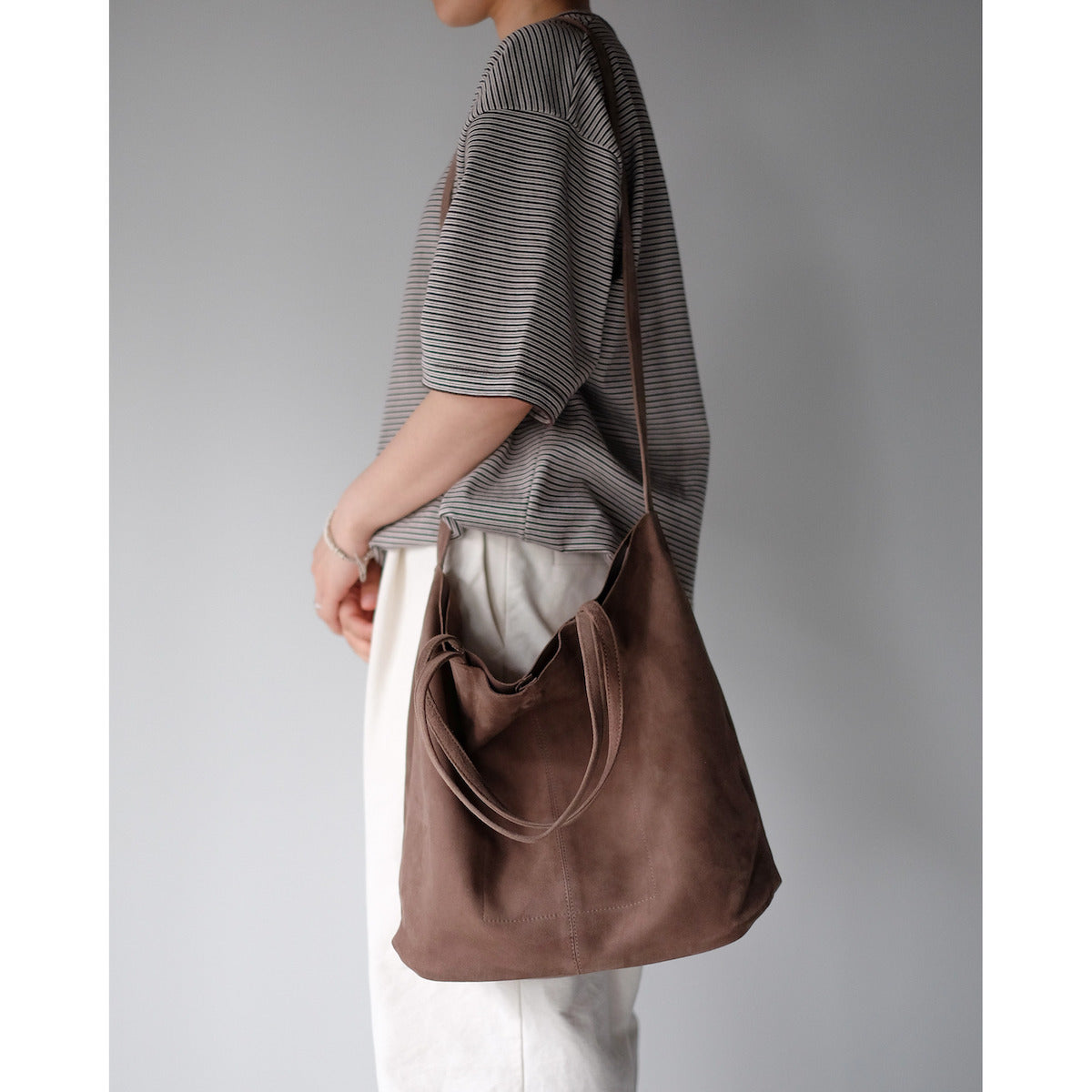 morphee / 3way Medium Tote(L Shoulder) / ELEPHANT