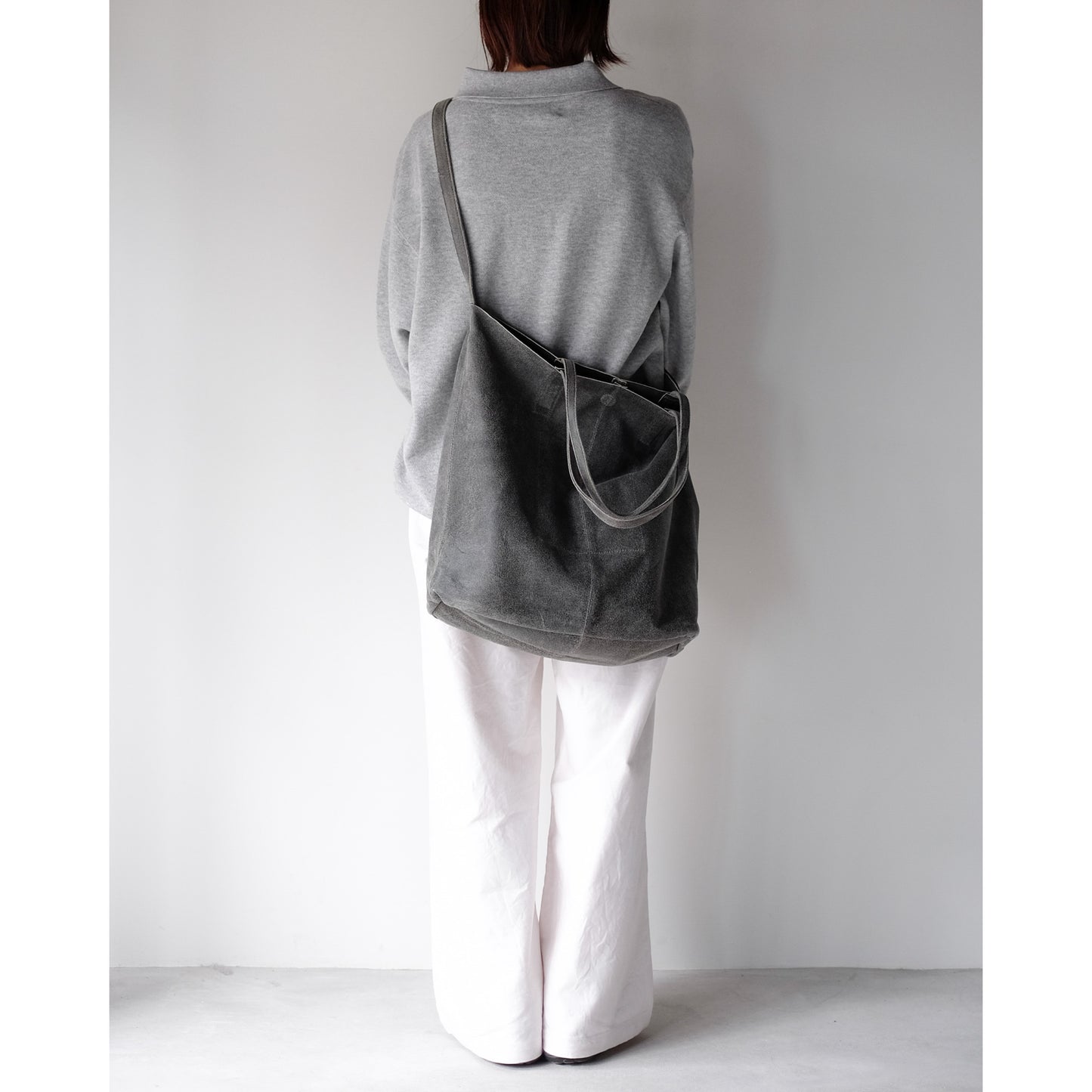morphee / 3way Large Tote / Distress Black