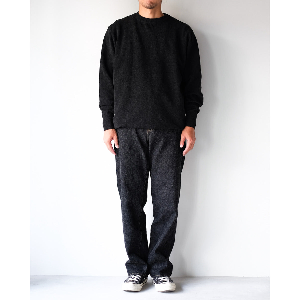 YAECA / 2way Knit Pullover / D.CHARCOAL
