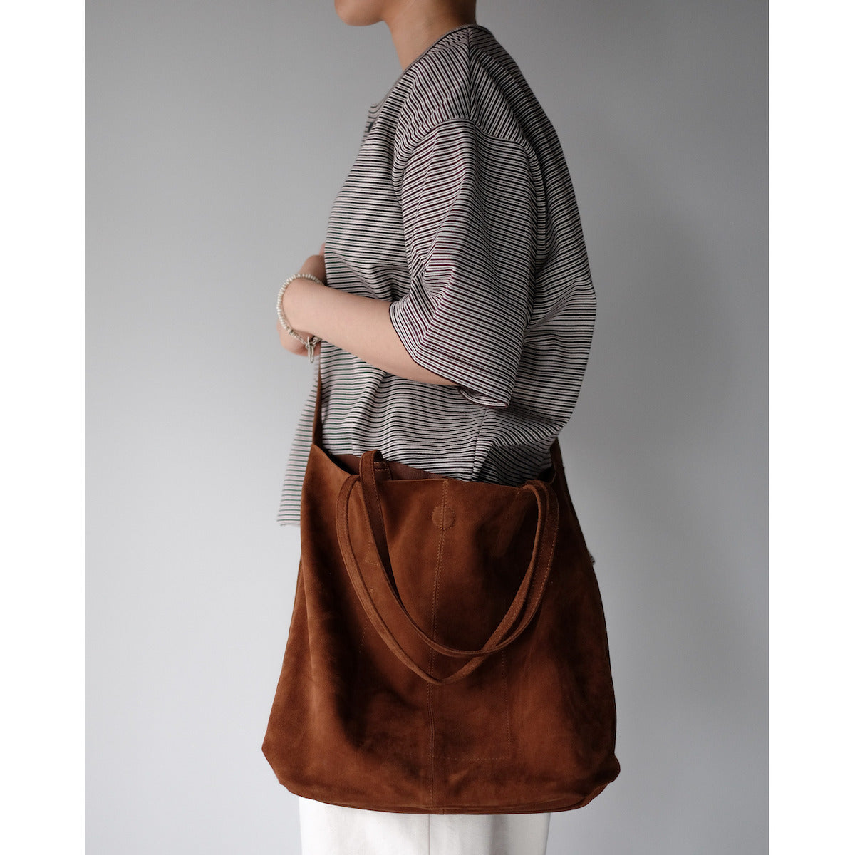 morphee / 3way Medium Tote(L Shoulder) / BROWN