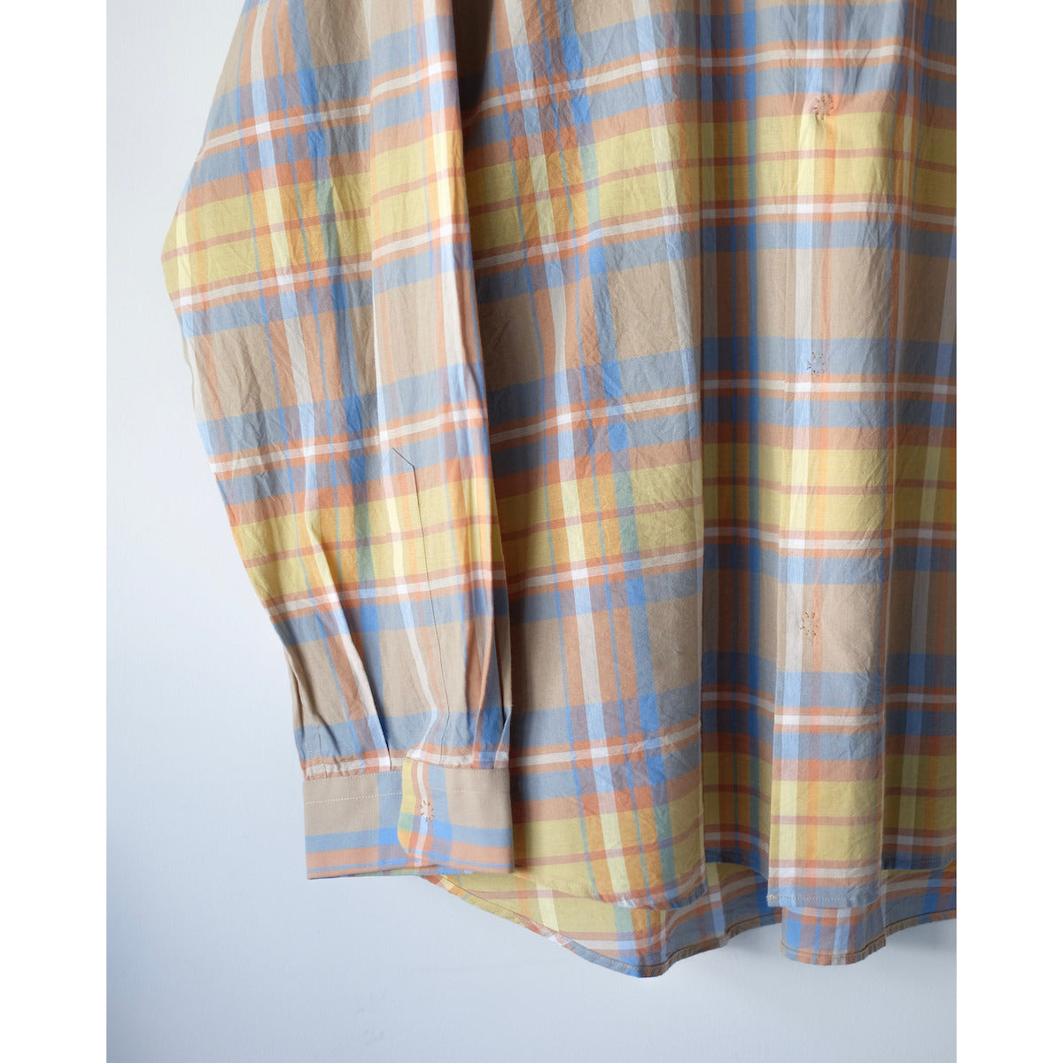 YAECA / Wide Comfort Shirt / BEIGE-CH