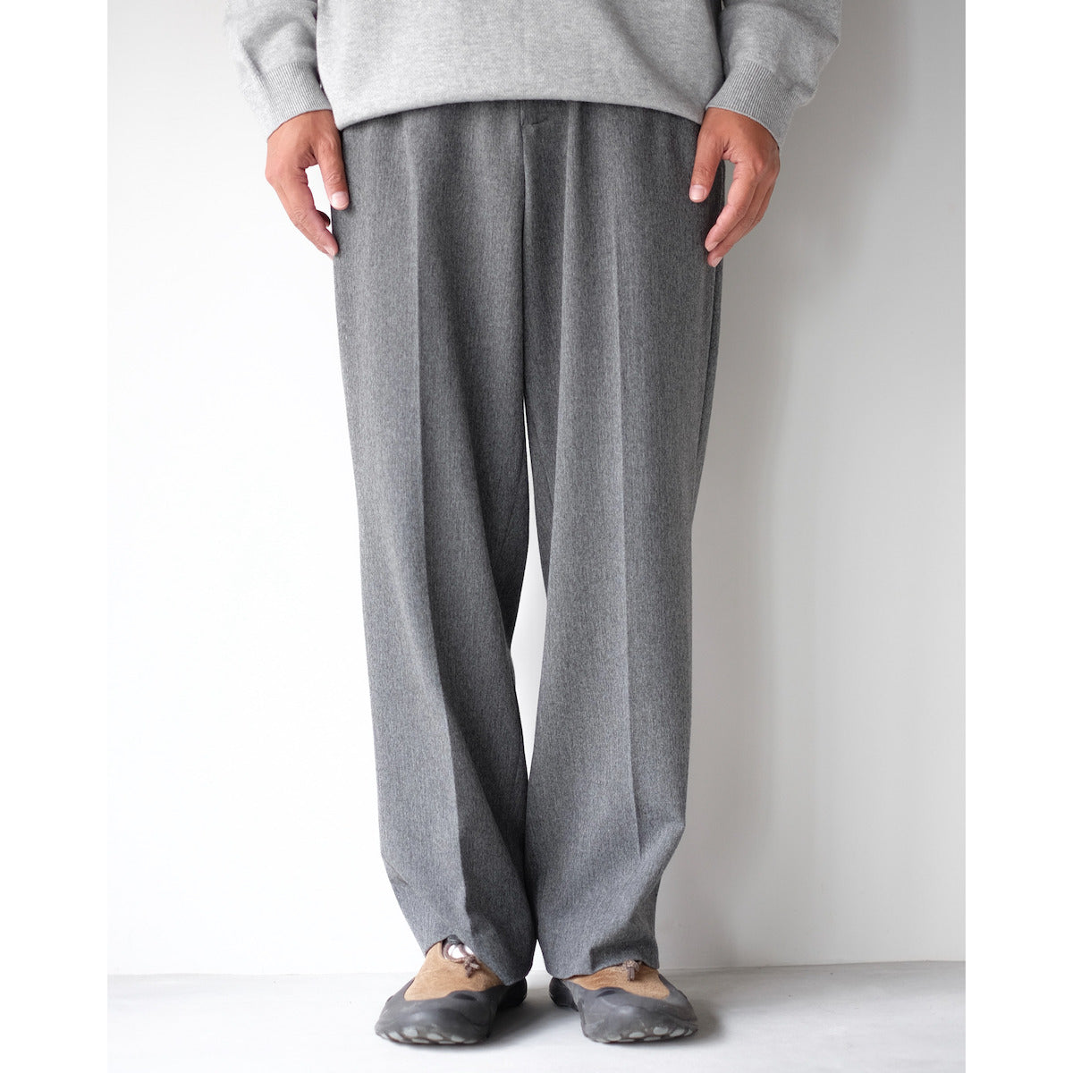 YAECA CONTEMPO / 2way Tapered Trousers