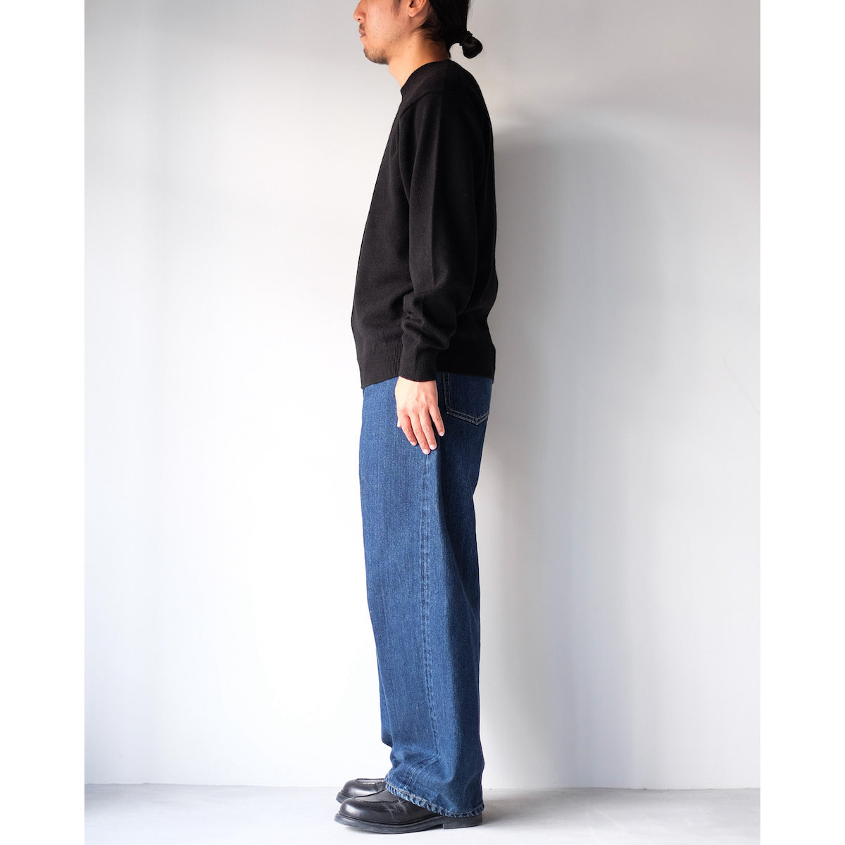 CIOTA / Baggy 5 Pocket Pants / Dark Blue
