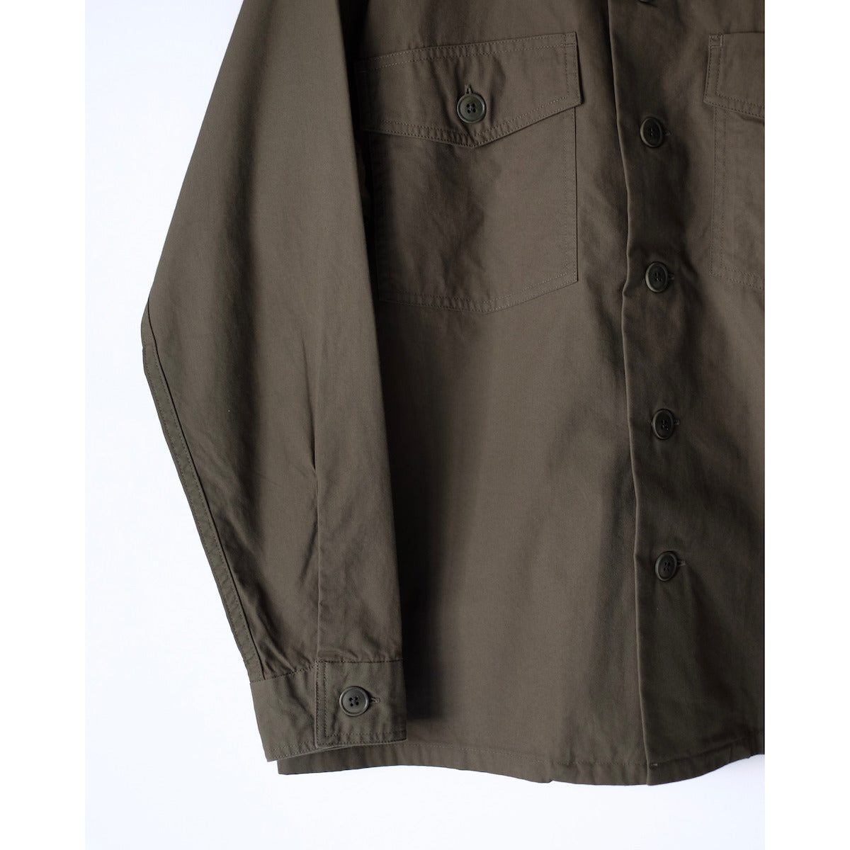 YAECA WOMEN / Baker Shirt / OLIVE