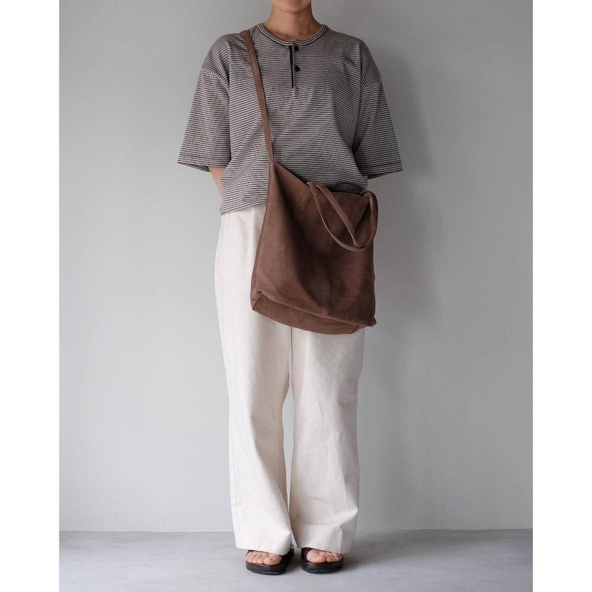 morphee / 3way Medium Tote(L Shoulder) / ELEPHANT