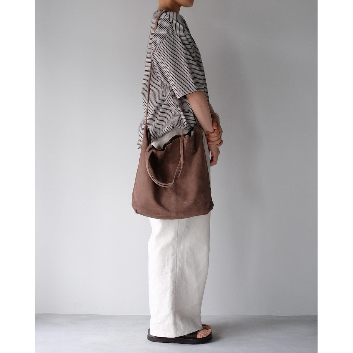 morphee / 3way Medium Tote(L Shoulder) / ELEPHANT
