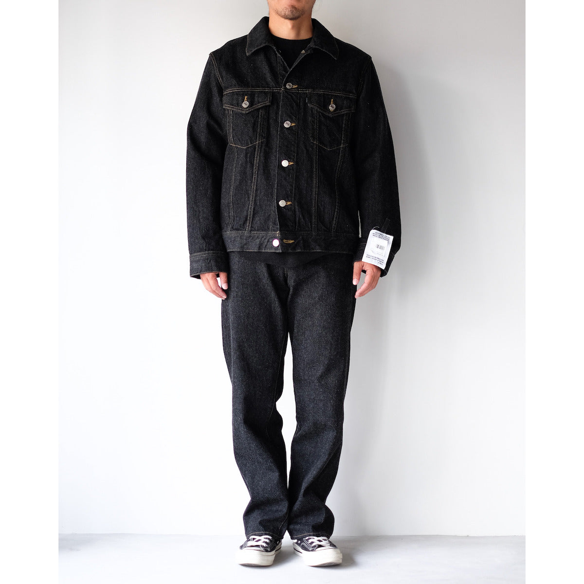 YAECA / Denim Jacket / BLACK