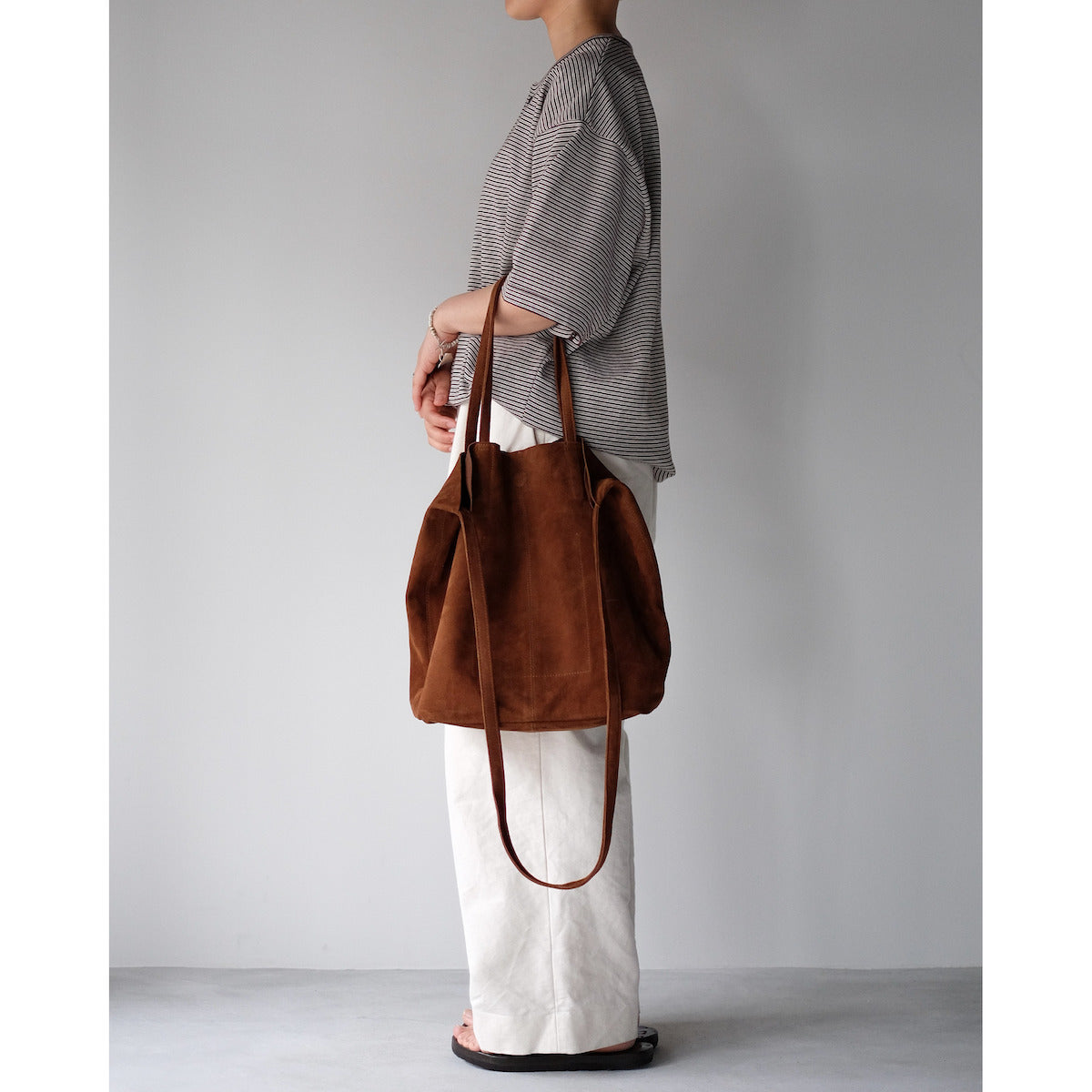 morphee / 3way Medium Tote(L Shoulder) / BROWN