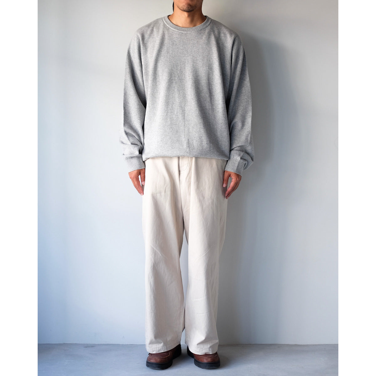 YAECA / PFU Crew Neck / GRAY