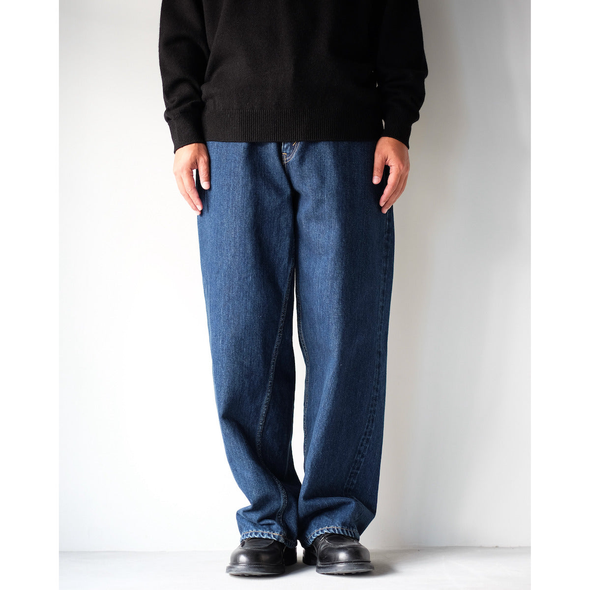 CIOTA / Baggy 5 Pocket Pants / Dark Blue