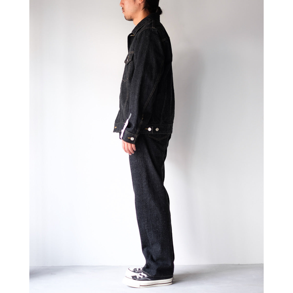 YAECA / Denim Jacket / BLACK