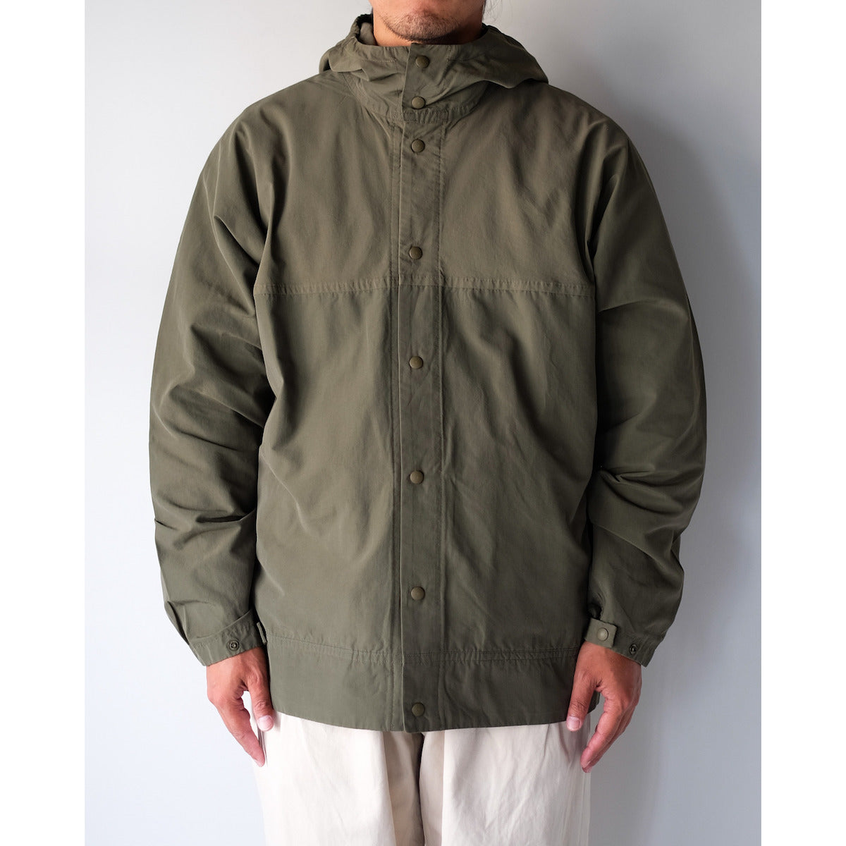 YAECA / Hood Shirt / OLIVE