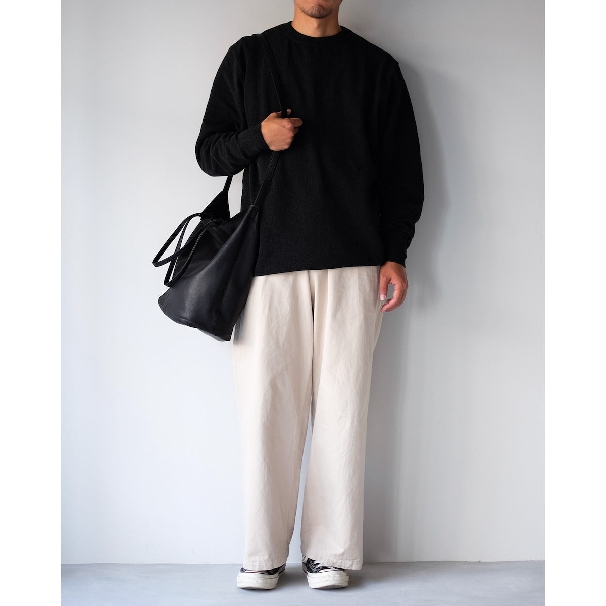morphee / 3way Medium Tote(L Shoulder) / BLACK